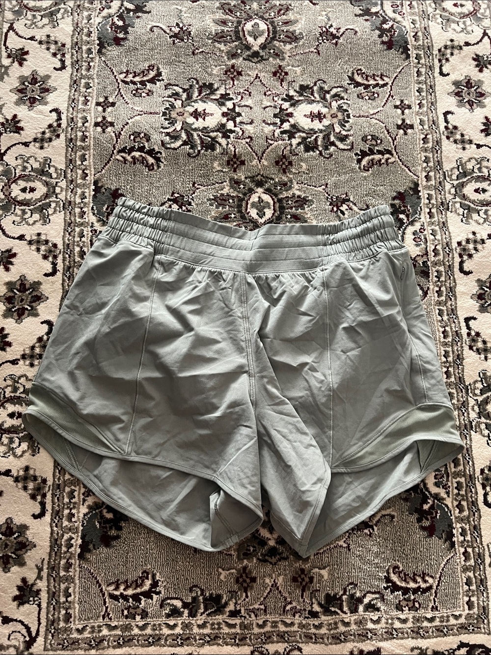 lululemon Athletic Light Sage running Shorts 6
